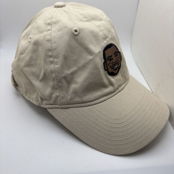 Adidas Lebron James Logo Face Khaki Hat Cleveland Cavaliers Dad Cap One Size - Picture 3 of 6